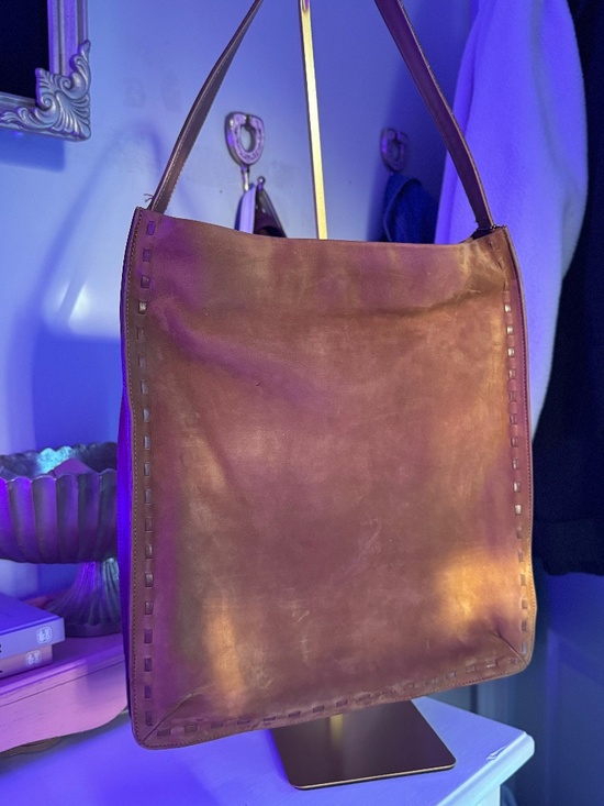 VINTAGE COACH / OLD COACH SONOMA TOTE NUBUC 4942 ELDERBERRY  🤎 Vintage Coach Nubuc Leather Hobo 🤎